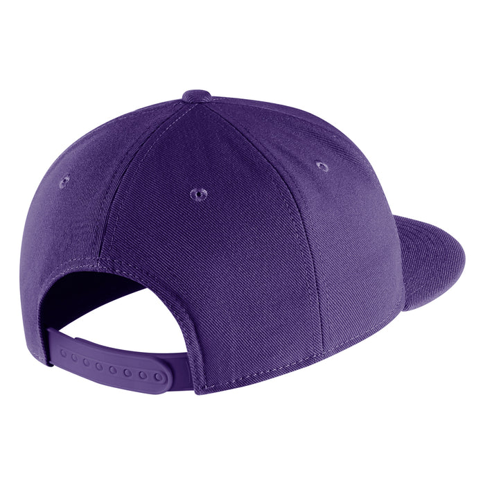 LSU Tigers Nike Pro Beanie Mike Snapback Hat Youth - Purple