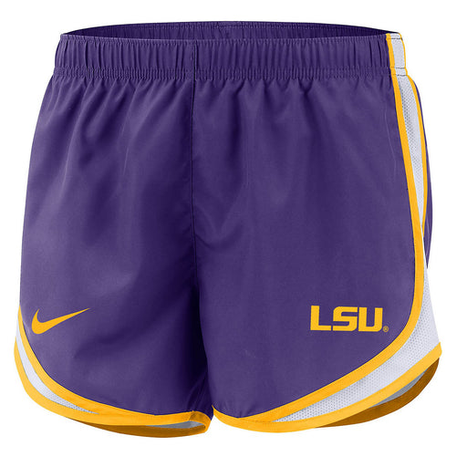 LSU Tigers Nike Women's Classic Tempo Shorts - Purple