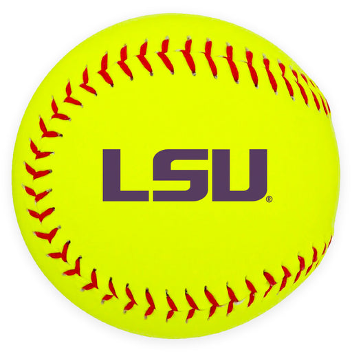 LSU Tigers Official Size Autograph Synthetic Leather Cork Softball