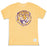 LSU Tigers Retro Brand Round Vault Mike Tri-Blend T-Shirt - Gold