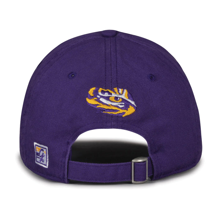 LSU Tigers The Game Classic 3 Bar Adjustable Strap Hat - Purple