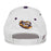 LSU Tigers The Game Classic 3 Bar Structured Adjustable Strap Hat - White
