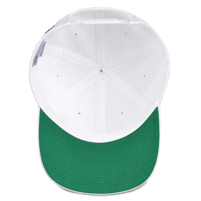 LSU Tigers The Game Retro Circle High Profile Snapback Hat - White