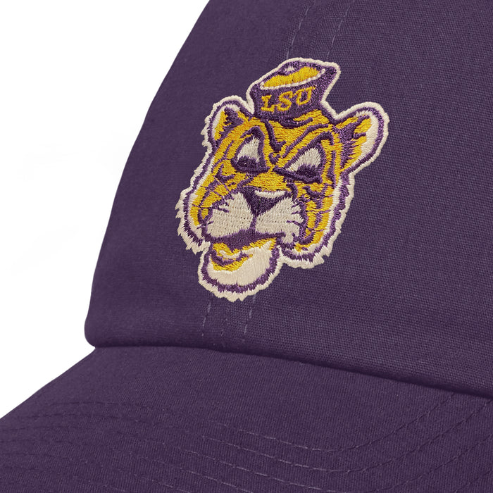 LSU Tigers Zephyr Beanie Mike Vault Scholarship Hat - Purple