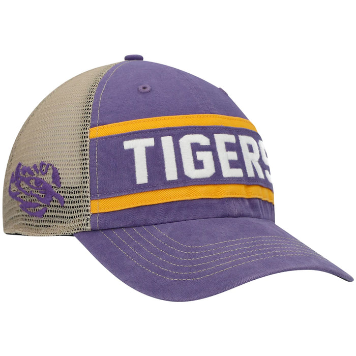 LSU Tigers 47 Brand Juncture Mesh Trucker Hat - Purple