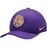 LSU Tigers Nike Round Vault Classic 99 Structured Swoosh Performance Flex Hat - Purple