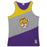 LSU Tigers Mitchell & Ness Beanie Mike Color Block Tank Top - Purple / Gold / Grey