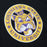 LSU Tigers Mitchell & Ness Beanie Mike Circle Legendary Slub T-Shirt - Black