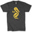 Southern Made Louisiana Pelican Icon T-Shirt - Black / Gold