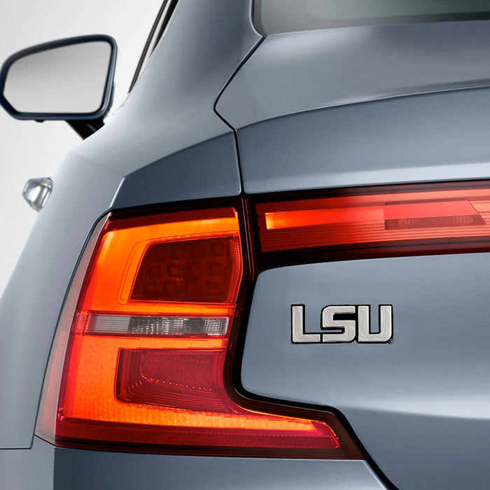 LSU Tigers Wincraft Primary Logo Premium Chrome Auto Emblem