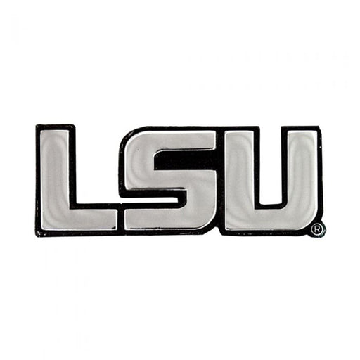 LSU Tigers Wincraft Primary Logo Premium Chrome Auto Emblem