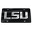 LSU Tigers Wincraft Laser-Cut Acrylic License Plate - Black