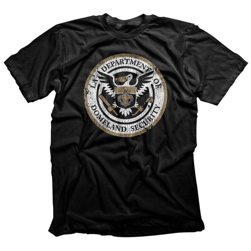 Southern Made Louisiana Domeland Security T-Shirt - Black